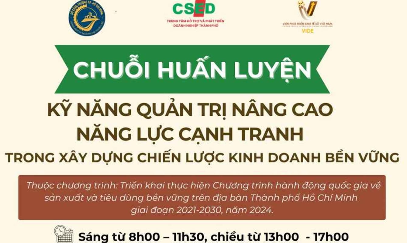 KỸ NĂNG QUẢN TRỊ NÂNG CAO NĂNG LỰC CẠNH TRANH TRONG XÂY DỰNG CHIẾN LƯỢC KINH DOANH BỀN VỮNG