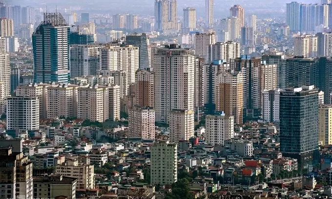 Aerial view of Hanoi. Photo by VnExpress